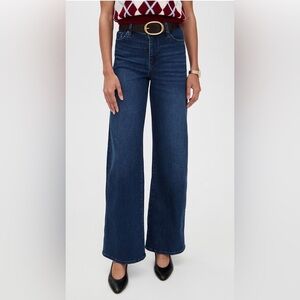 FRAME JEANS - Classic Blue Le Pixie Slim Palazzo Jeans, Petite 26